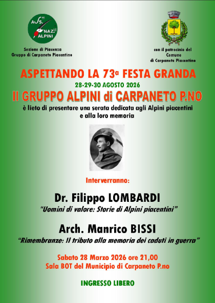 Aspettando la 73^ Festa Granda