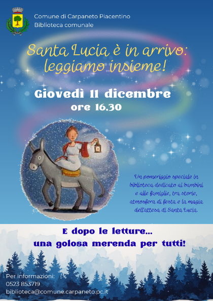 Santa Lucia è in arrivo! 