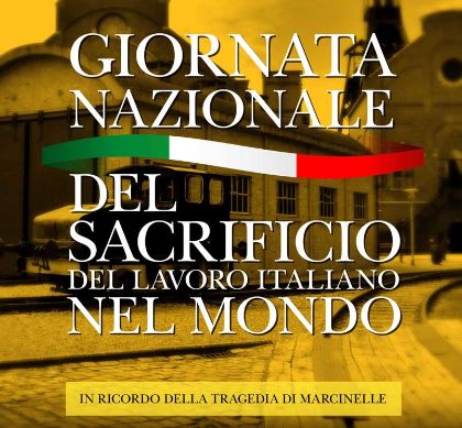 8 Agosto: il Comune celebra la Giornata del sacrificio del lavoro italiano nel mondo