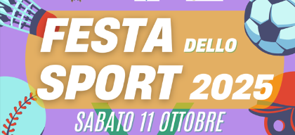 Festa dello Sport 2025 Festa dello Sport 2025