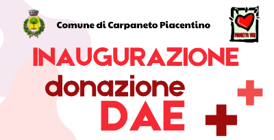 Inaugurazione DAE 16 luglio 2025