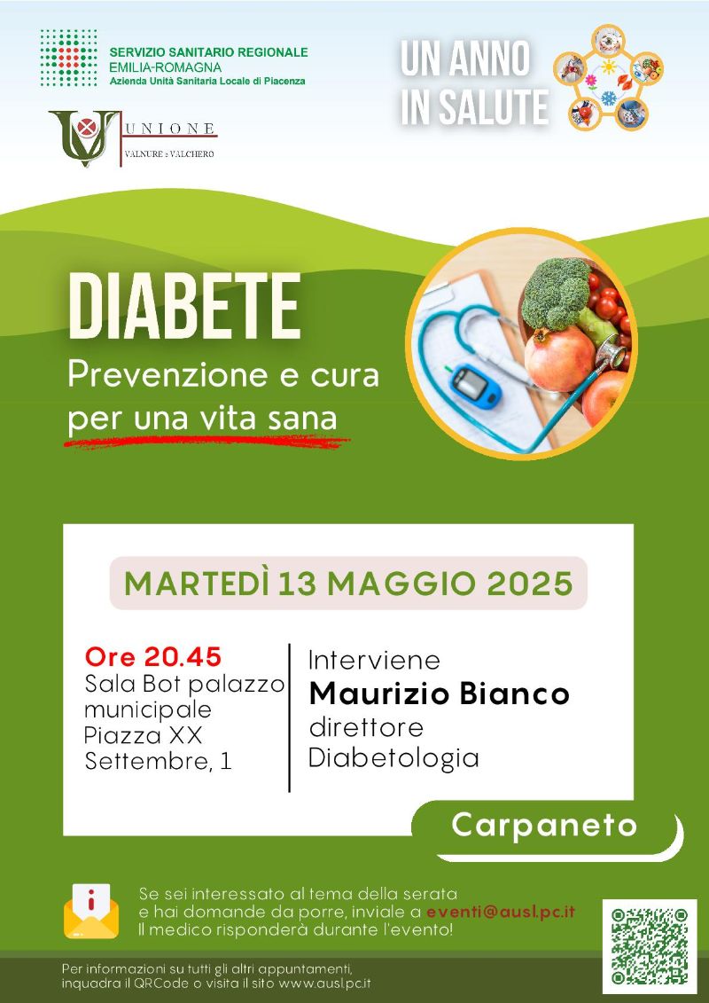 SCS - Un anno in salute Diabete 2025