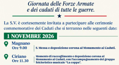 celebrazione 4 novembre