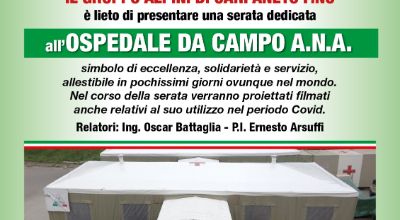 Locandina Serata Ospedale da Campo ANA
