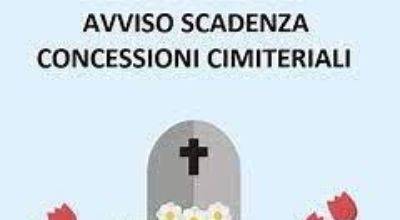 avviso scadenza concessioni cimiteriali
