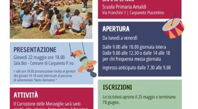 locandina centro estivo