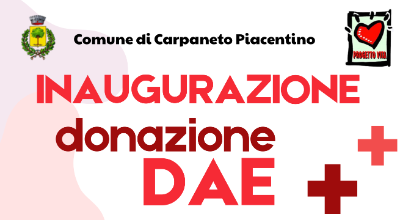 Inaugurazione DAE 16 luglio 2025 Inaugurazione DAE 16 luglio 2025