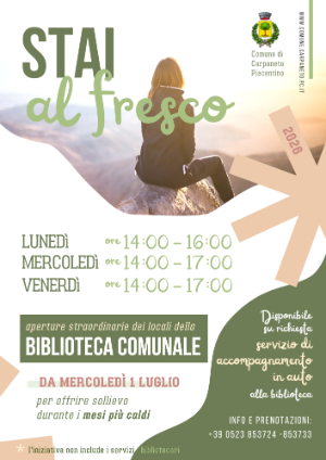 SCS - Stai al Fresco Biblioteca 2026 LOCANDINA png