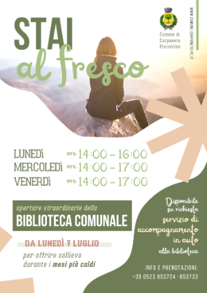 SCS - Stai al Fresco Biblioteca 2025 LOCANDINA