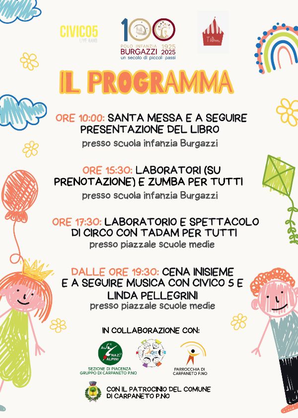 100 anni burgazzi programma