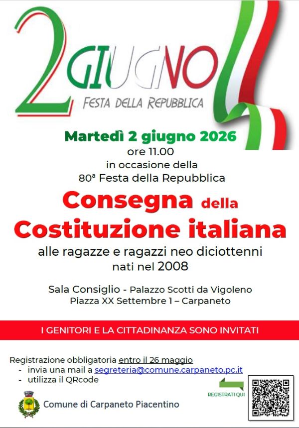 2 giugno 2026 locandina