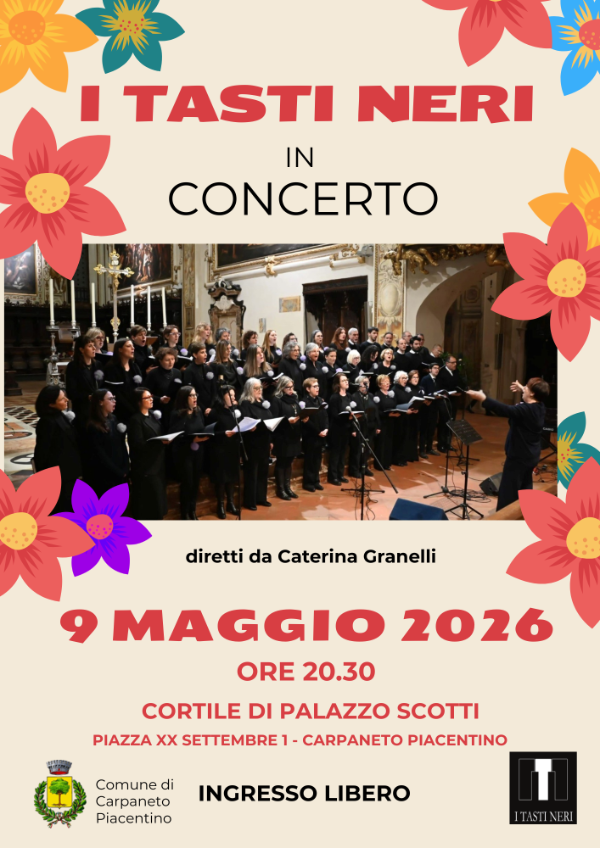 Locandina Concerto 9 maggio 2026