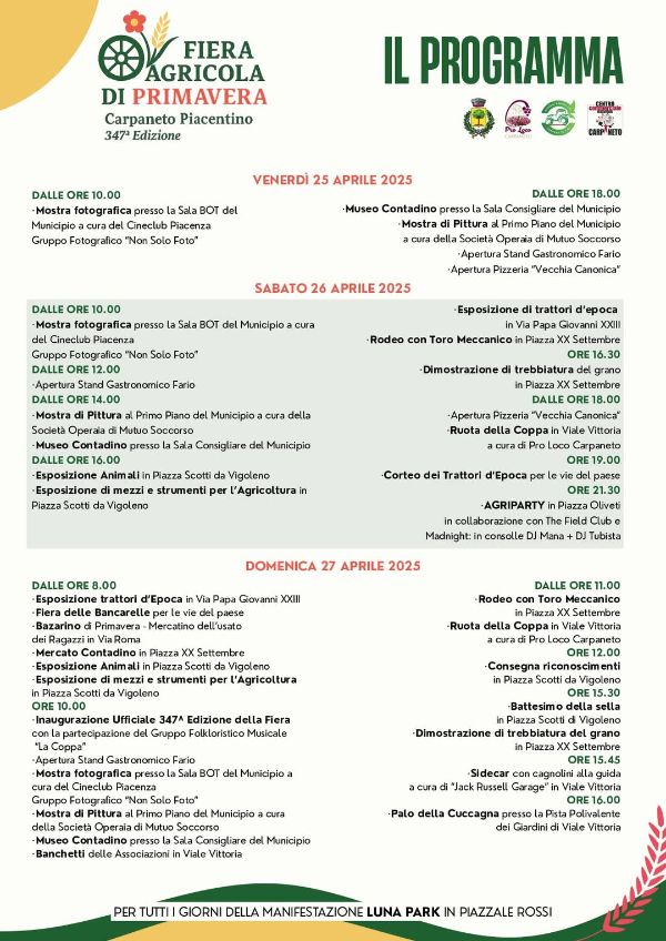 SCS locandina fiera agricola primavera