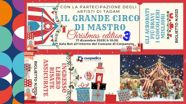 Invito Il grande circo di Mastro