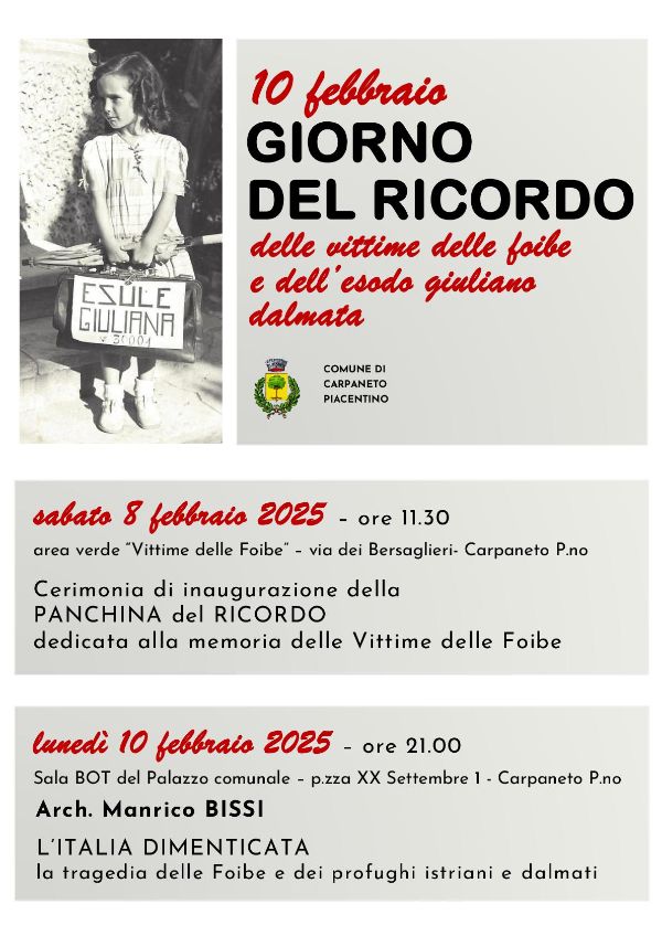 SCS Giorno Ricordo 2025