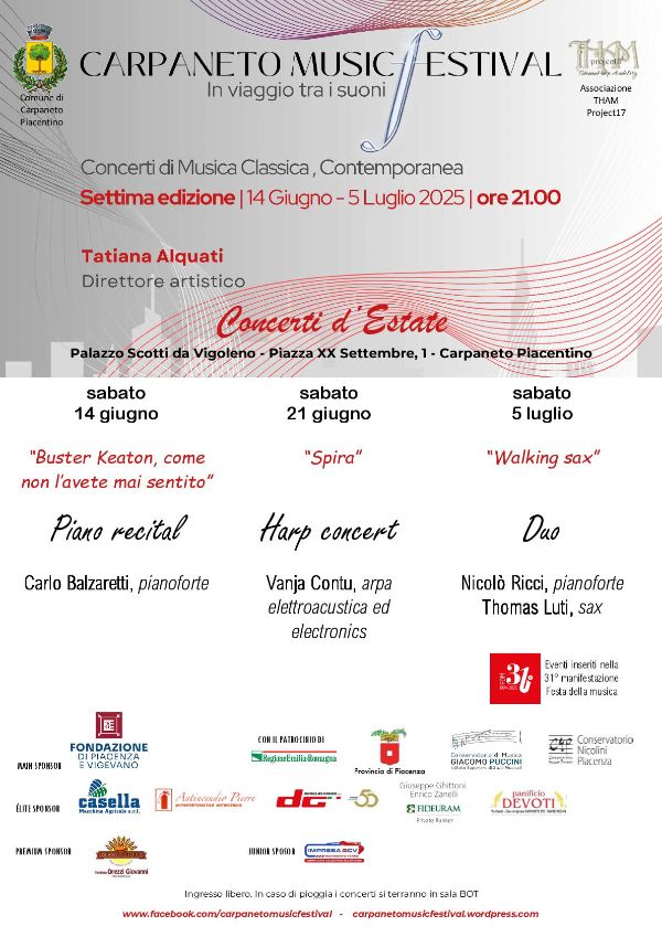 SCS Carpaneto Music Festival 2025